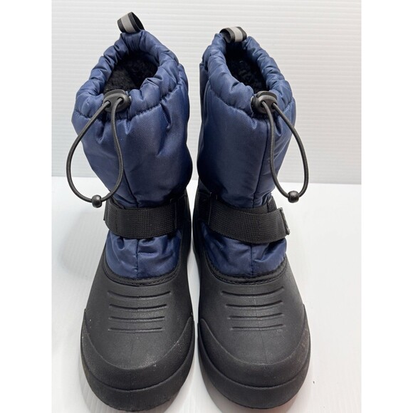 NORTHSIDE 3M Thinsulate Boys Snow Boots  Black Blue Size US 5 EU 37 (Box 15) - Picture 4 of 10